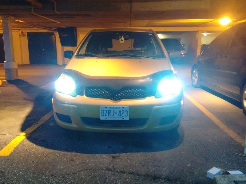 04 RS projector retrofit + LED parking lights Toyota Yaris Forums